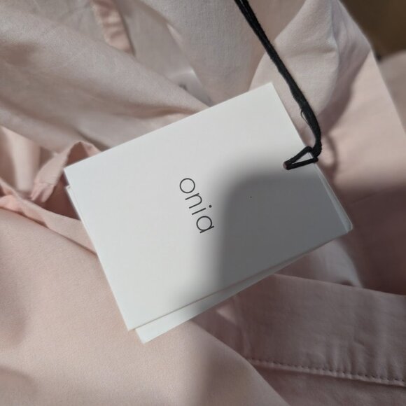 Onia | Amanda Wrap Skirt in Lobster Pink - Picture 5 of 11